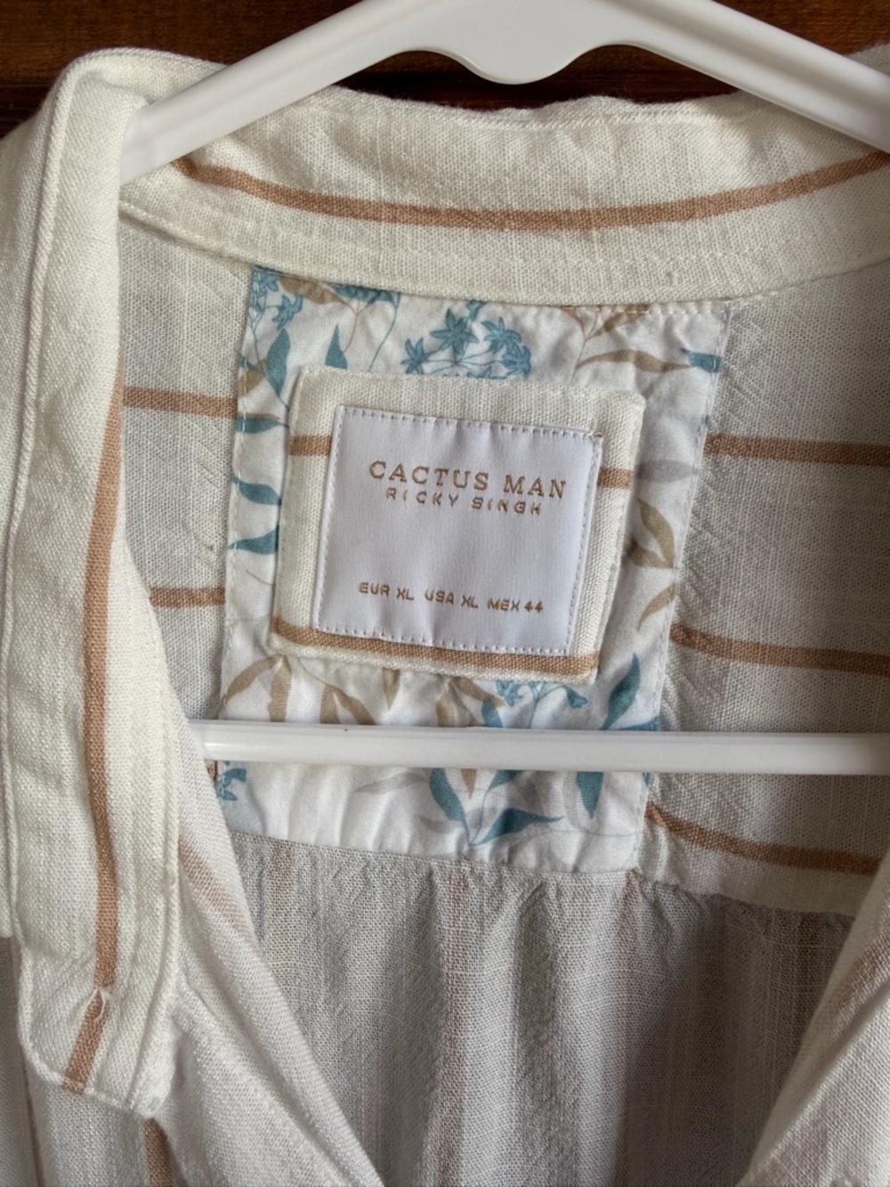 Cactus Man by Ricky Singh Striped Button Up - Picture 2 of 4